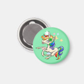 Magische, prachtige Unicorn Magneet (Voorkant / Achterkant)