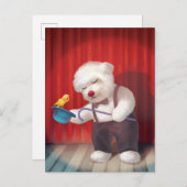 Magische prestaties aankondigingskaart (Voorkant / Achterkant)