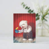 Magische prestaties aankondigingskaart (Staand voorkant)