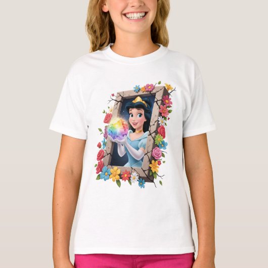 Magische Prinses Kristal T-Shirt (Voorkant)