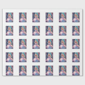 Magische prinses Magische trending betoverde fee Cadeaupapier (Vlak)