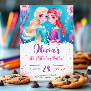 Magische Prinses Pastel Verjaardag Kaart
