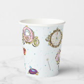 Magische prinses sprookjesachtige partij papier ko papieren bekers (Rechts)