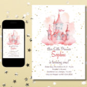 Magische Prinses Verjaardag Uitnodiging, Prinses 1 Kaart