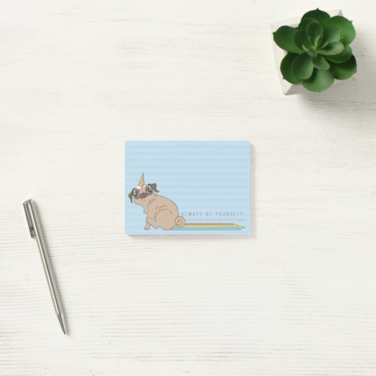 Magische pugicorn post-it® notes (Kantoor)