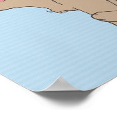 Magische pugicorn poster (Hoek)