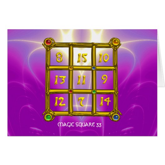 MAGISCHE QUARE 33 (Voorkant Horizontaal)