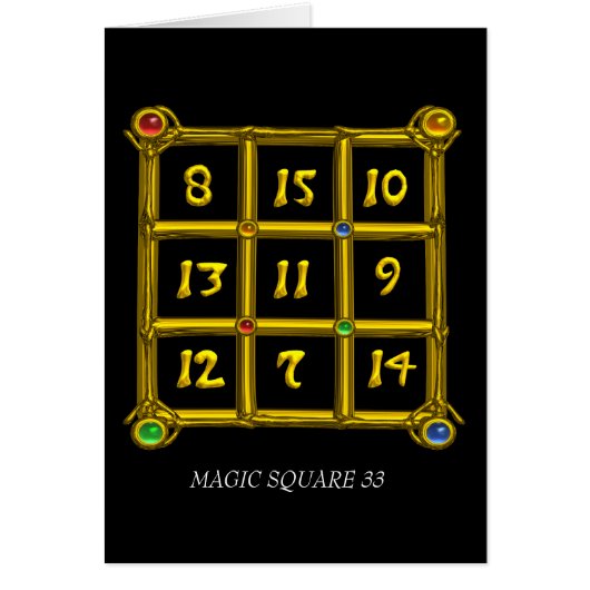 MAGISCHE QUARE 33 (Voorkant)