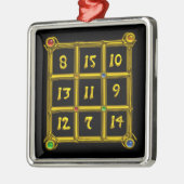 MAGISCHE QUARE 33 METALEN ORNAMENT (Links)