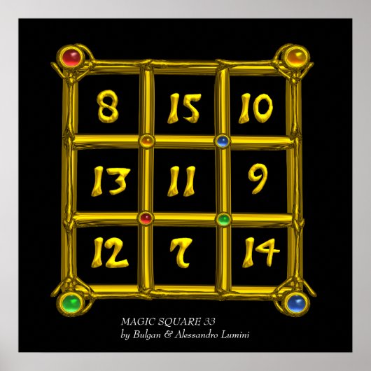 MAGISCHE QUARE 33 POSTER (Voorkant)