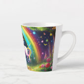 Magische Rainbow Unicorn Koffie Mok Design (Rechts)