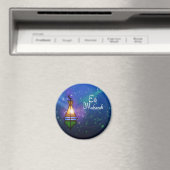 Magische Ramadan lantaarn - Eid groet magneet (Insitu (Vaatwasser))