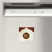 Magische Ramadan lantaarn - Eid Mubarak Groet Magneet (Insitu (Vaatwasser))