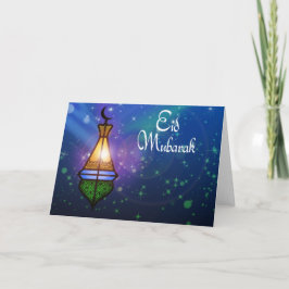 Magische Ramadan Lantaarn - Eid Wenskaart Kaart