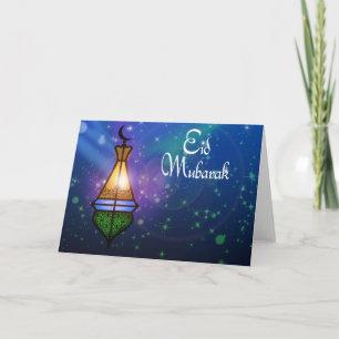 Magische Ramadan Lantaarn - Eid Wenskaart Kaart