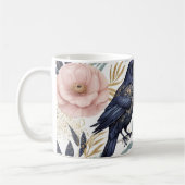 Magische Raven en Floral Elegance Koffiemok (Links)