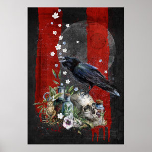 Magische Raven Time Poster