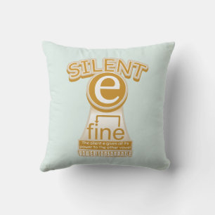 Magische regel PHONICS leren Engels Kussen