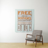 Magische regel PHONICS leren Engels Wandkleed (In situ)