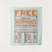 Magische regel PHONICS leren Engels Wandkleed (Voorkant)