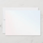 Magische Regenboog Eenhoorn Roze Gouden Verjaardag Kaart (Achterkant)