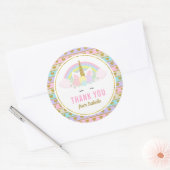 Magische Regenboog Eenhoorn Stickers (Envelop)
