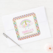 Magische Regenboog Eenhoorn Stickers (Envelop)