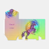 Magische Regenboog Eenhoorn Theme Party Bedankdoosjes (Uitgevouwen)
