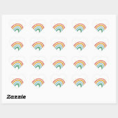 Magische Regenboog Hart Sticker (Vel)
