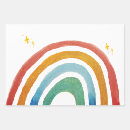 Magische Regenboog Inpakpapier Vel