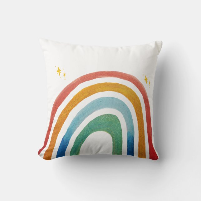 Magische Regenboog Kussen (Voorkant)