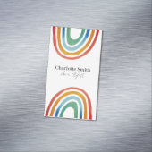 Magische Regenboog Magnetisch Visitekaartje (Voorbeeld)