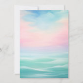 Magische Regenboog Onze Kleine Zeemeermin Onder de Kaart (Achterkant)