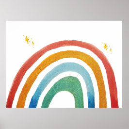 Magische Regenboog Poster
