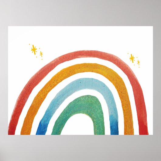 Magische Regenboog Poster (Voorkant)
