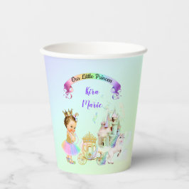 Magische Regenboog Prinsessen Kasteel Koets Eenhoo Papieren Bekers