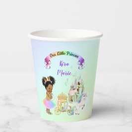 Magische Regenboog Prinsessen Kasteel Koets Eenhoo Papieren Bekers