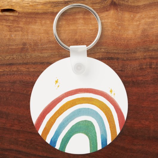 Magische Regenboog Sleutelhanger (Achterkant)