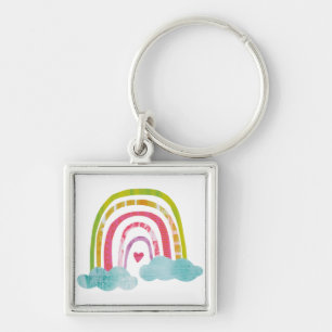 Magische regenboog sleutelhanger