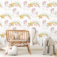 Magische Regenboog Sterren Eenhoorn Kinder Custom