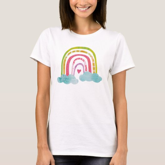 Magische regenboog t-shirt (Voorkant)