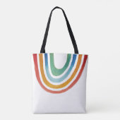 Magische Regenboog Tote Bag (Achterkant)