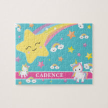 Magische regenboog Unicorn - Aangepaste Kinderen