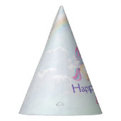 Magische regenboog Unicorn Birthday Feesthoedjes (Links)