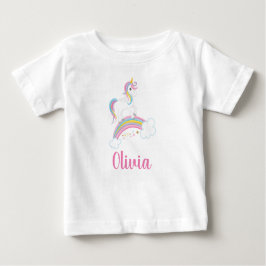Magische regenboog Unicorn Birthday, gepersonalise