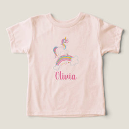 Magische regenboog Unicorn Birthday, gepersonalise