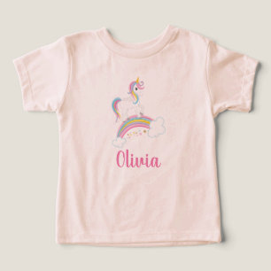 Magische regenboog Unicorn Birthday, gepersonalise