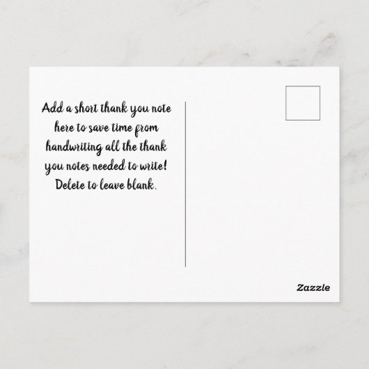 Magische regenboog Unicorn Glitter Whimsical Briefkaart (Achterkant)