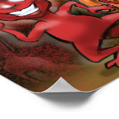 Magische Regenboog van Wezens Poster (Hoek)