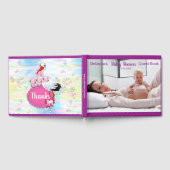 Magische regenboogBaby shower Collectie Gastenboek (Volledig)